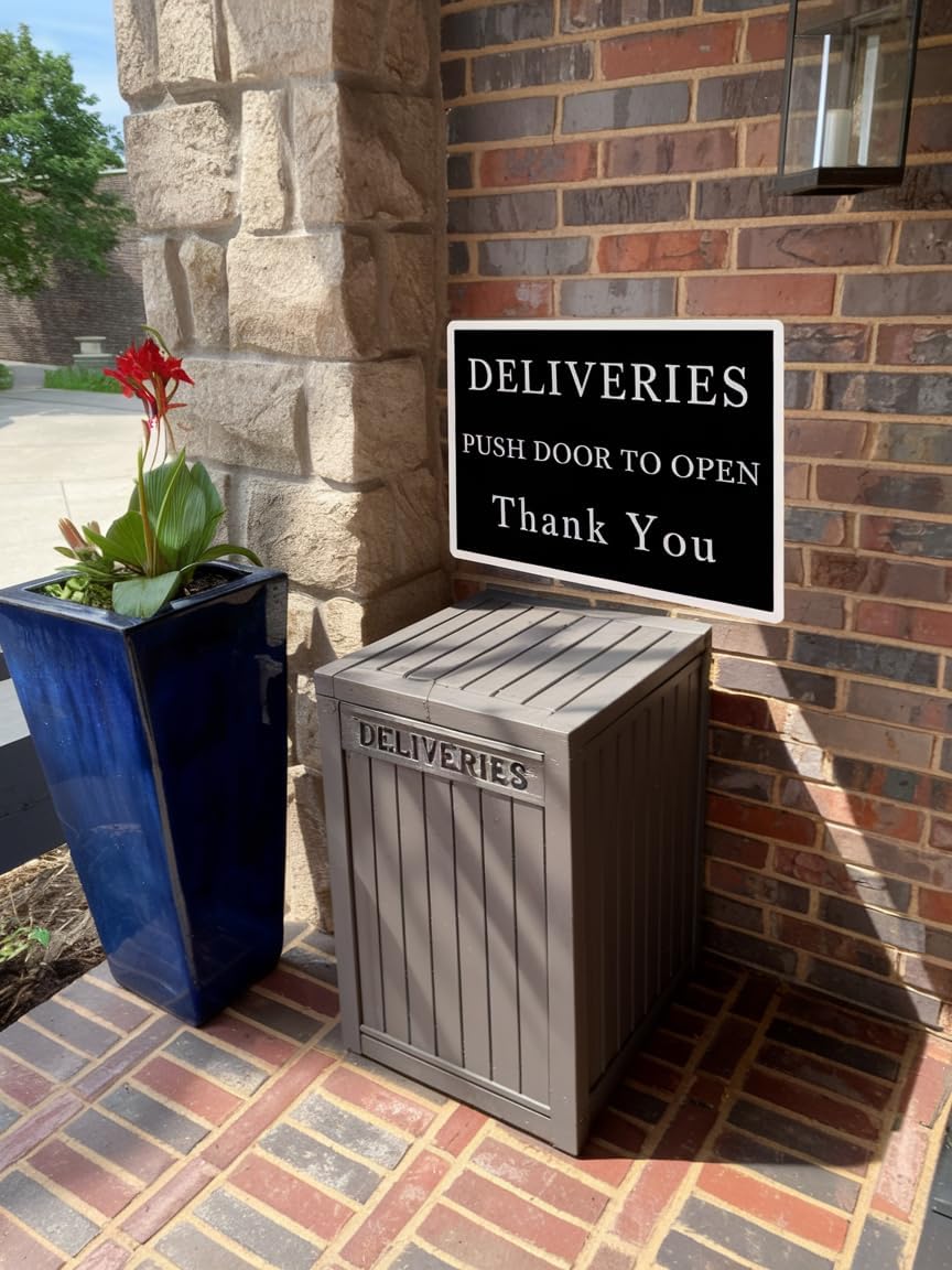 Custom Aluminum Signs – Personalized Weatherproof Metal Signs for Indoor & Outdoor Use – Multiple Sizes – Add Text/Logo – Optional Reflective & Double-Sided Printing – for Home, Business, Hazard, Garden, Door & Commercial Use (vertical 2, 10x7inch)