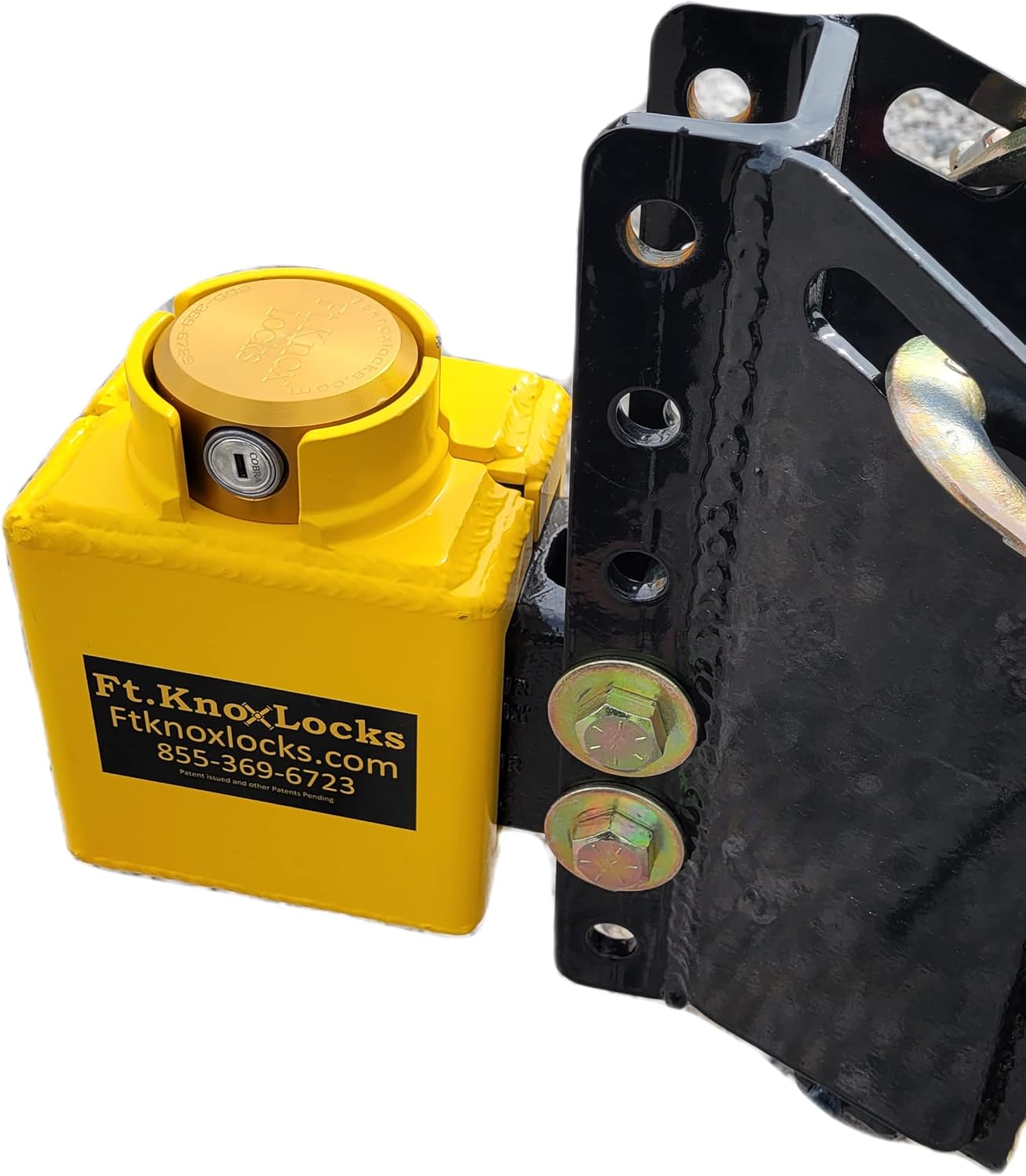 Demco EZ Latch Coupler Lock (for Cast Demco Version) W/Cobra-Sidewinder Aluminum Puck Lock