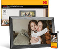KODAK Digital Picture Frame, 32GB 15.6 Inch WiFi Digital Photo Frame 1920x1080 HD IPS Touch Screen, Auto-Rotate, Share Photos and Videos via KODAK App, Farther's Day for Man