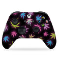 DreamController Neon Weed Custom X-box Controller Wireless compatible with X-box One/Series X/S Proudly Customized in USA with Permanent HYDRO-DIP Printing (NOT JUST A SKIN)