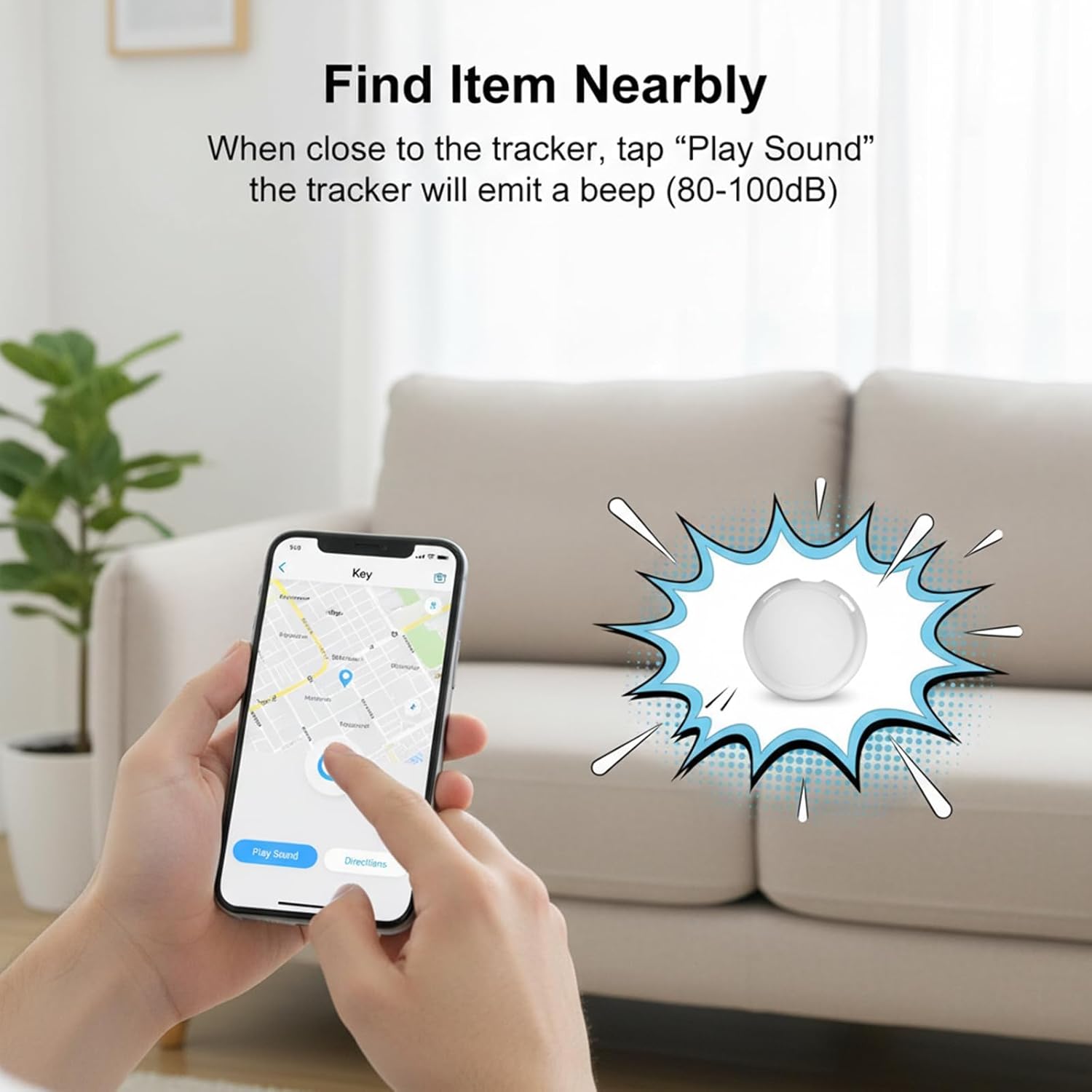 No Subscription GPS Tracker for Vehicles Work with Find My (iOS Only) Real-Time Mini Tracker Tags Global Coverage Hidden Car Locator Tracking Device with Magnetic Case No Monthly Fee Required