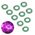 Touch Sensor Circuit Board DIY Touch-Sensitive Smart Table Module Built-in LED Light for Hexagon Coffee Luminous Table Touch Light Up Touch Switch 10Pcs (RGB)