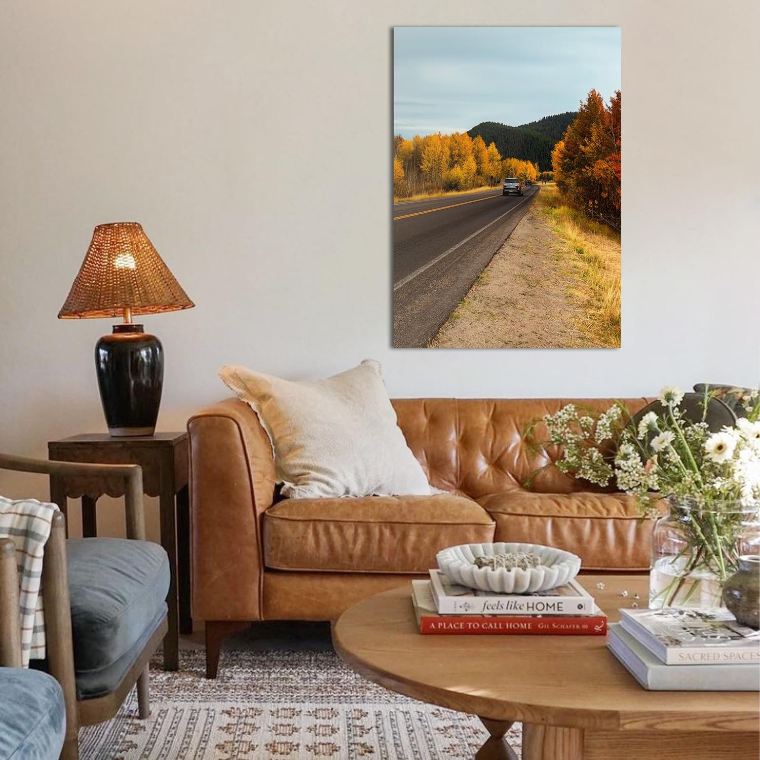 YXIMOX Custom Art Print on Premium Canvas, Personalized with Your Image or Design, Large Wall Decor for Living Room, Office, Bedroom, Custom Canvas Artwork(Unframe) (Unframe, 36"x72")