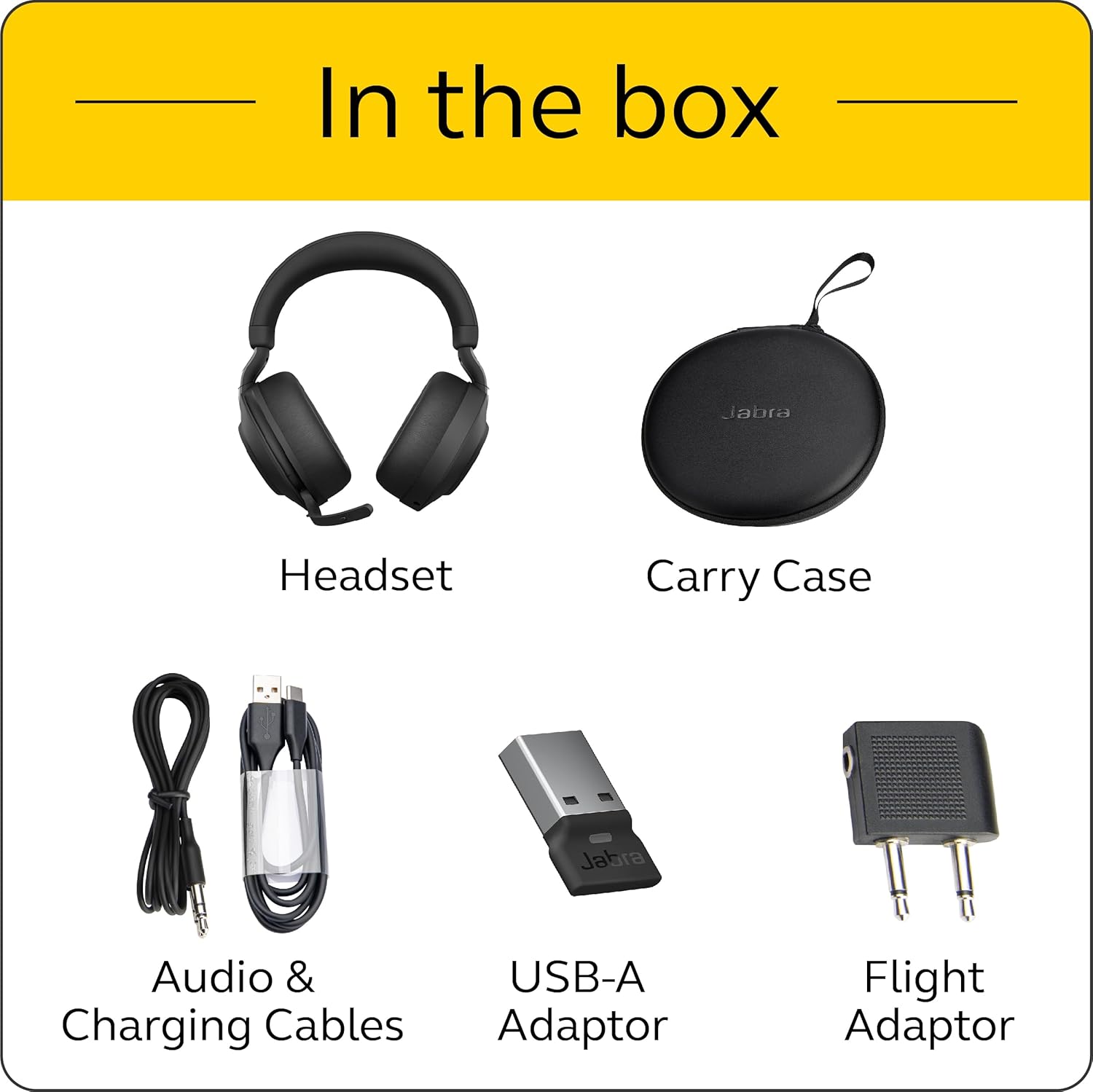 Jabra EVOLVE2 85, LINK380A MS Stereo Black