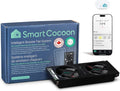 4X10 Register Booster Fan with Temperature & Humidity Sensor - Smart Dual Air Conditioner & Heater Floor Fan for Smart Home - Integrates with Ecobee & Nest Thermostats