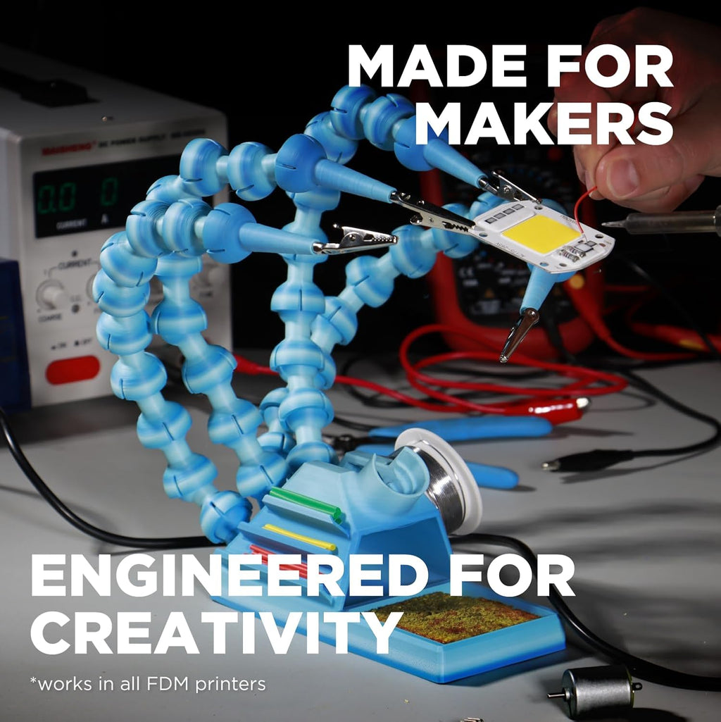 Polymaker HT-PLA Filament 1.75mm Teal, High Temp PLA for 3D Printing, Heat Stable Up to 150°C, Easy to Print, Works with Most FDM Printers, 1kg Spool
