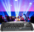 DJ Controller 384CH Fog DMX-512 DJ Controller Support 30 Banks 8 Scenes 24 fixtures Stage Lighting Console for Program Editing of DJ Lights Show Bar Club Live