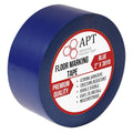 APT, Multi Color Marking Tape, Premium Safety Marking and Dance Floor Splicing Tape, 6 mil Thick (Blue, 1 Roll)