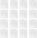 16 Packs HEPA filter Compatible with iRobot Roomba Essential Robot 104 105 Vac/Combo Accessory Y0110 Y0140 Q011 Q0120 Q0520 Vacuum Cleaners