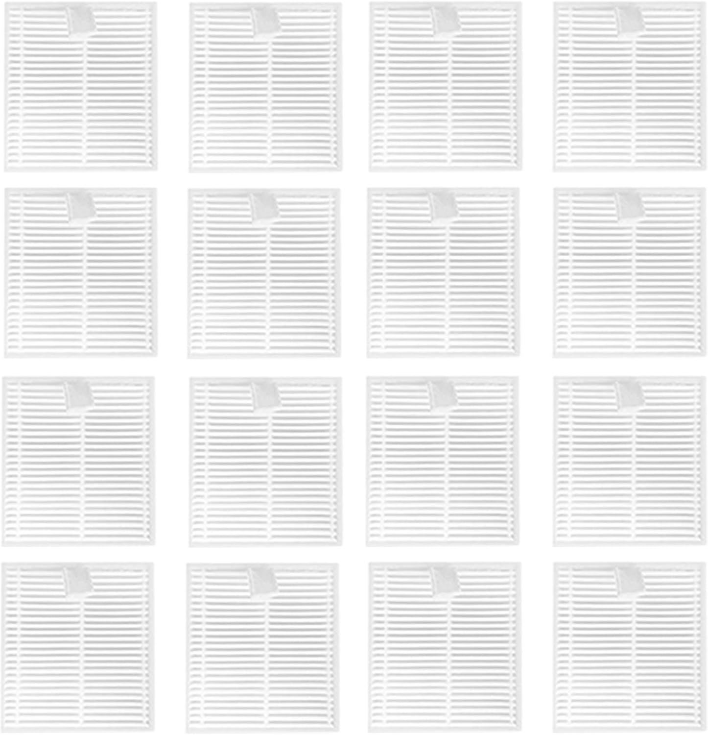 16 Packs HEPA filter Compatible with iRobot Roomba Essential Robot 104 105 Vac/Combo Accessory Y0110 Y0140 Q011 Q0120 Q0520 Vacuum Cleaners
