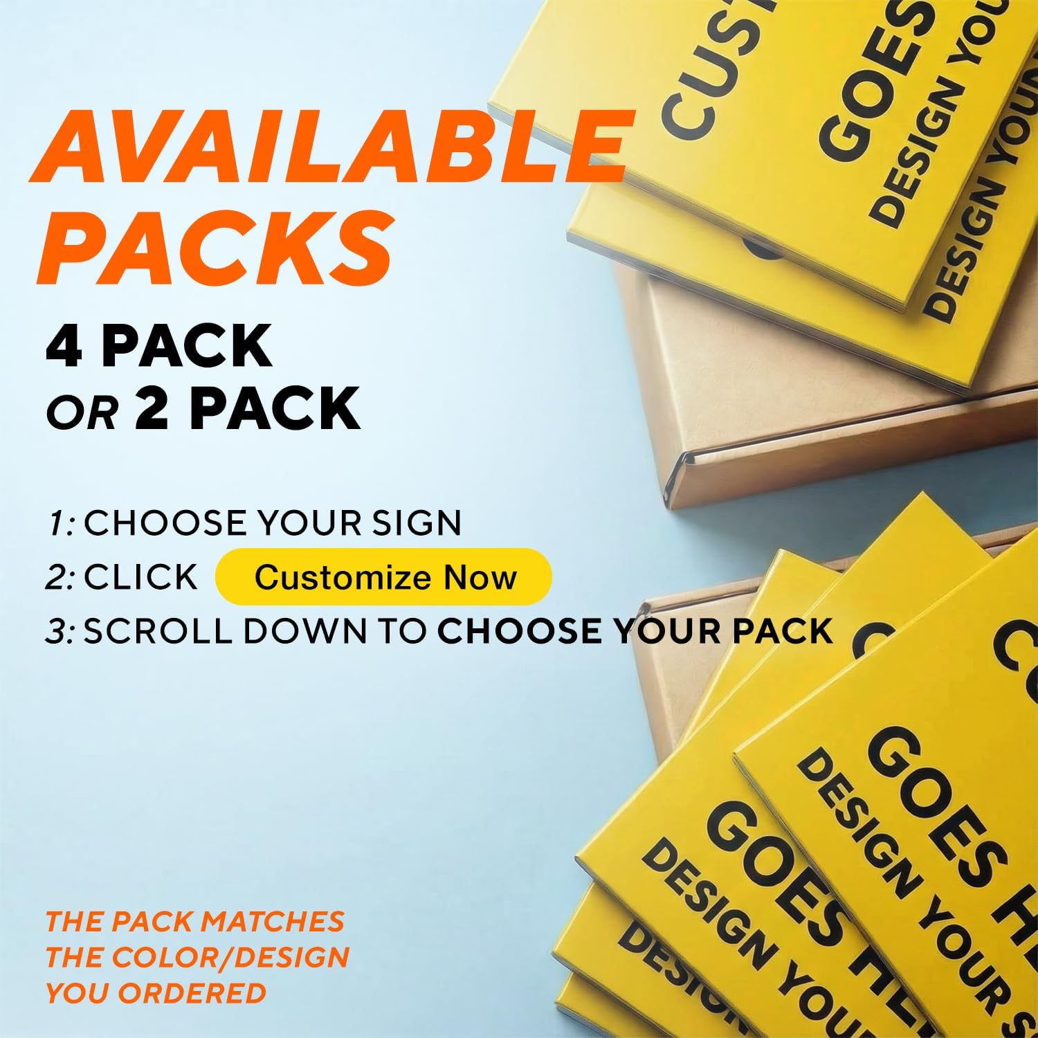 Custom Outdoor Metal Signs, Personalized Aluminum Signs, Customized Safety Signs, Metal Business Signs, Waterproof Outdoor Business Signs, White Aluminum (Yellow, 30x24 In)