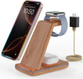 3 in 1 Wireless Charging, Wireless Charger Stand for Multiple Apple Devices, Wireless Charger for iPhone 17 16 15 14 13 12 11 Pro Max XS XR 8, Apple Watch 11 9 8 7 6 SE 5 4 3 2, AirPods 3/2/Pro