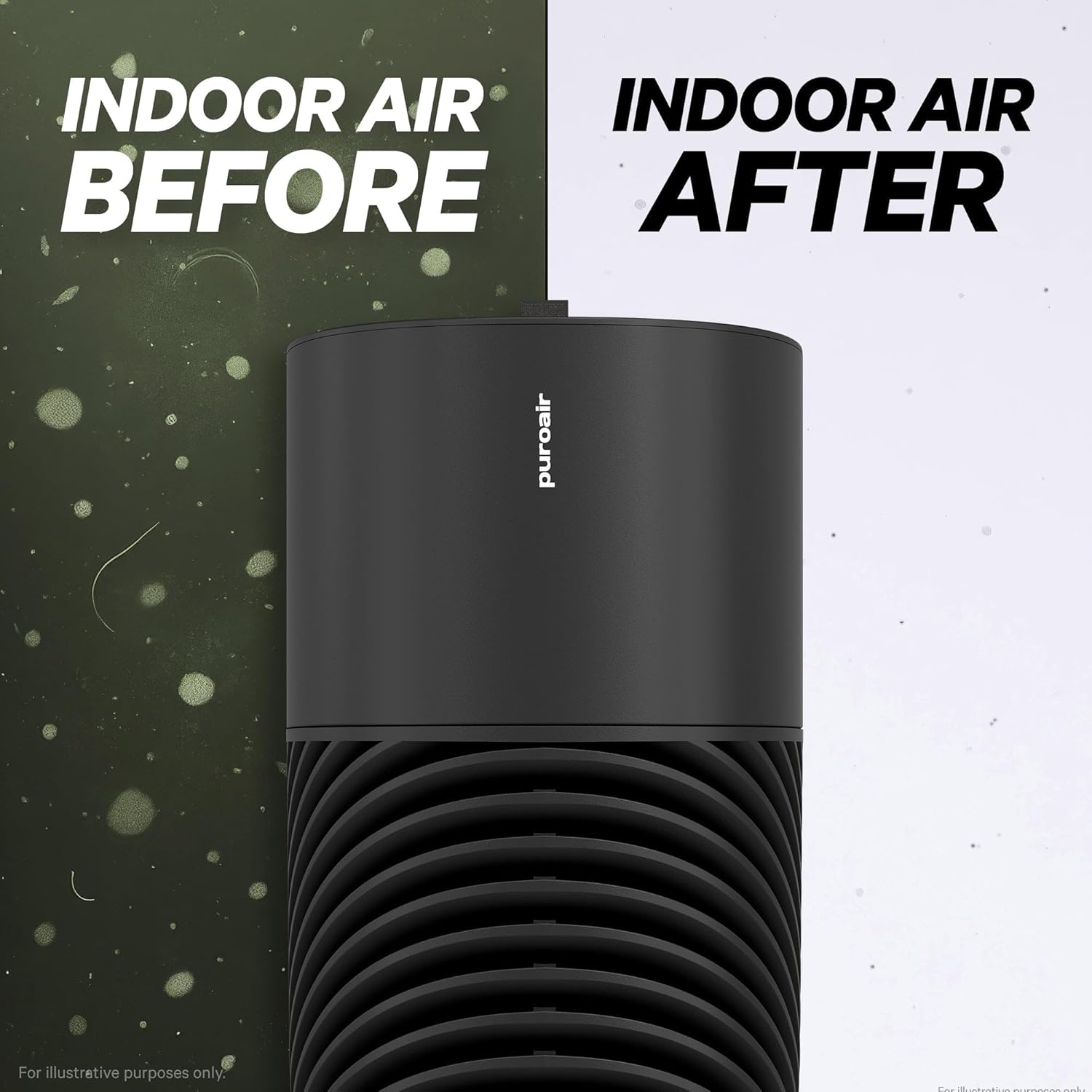 PuroAir 130i Replacement Filter - Filters up to 99.9% of Smoke, Pollen, Dust and Common Household Pollutants - Air Filter Replacement for PuroAir 130i Air Purifier (2 Pack)