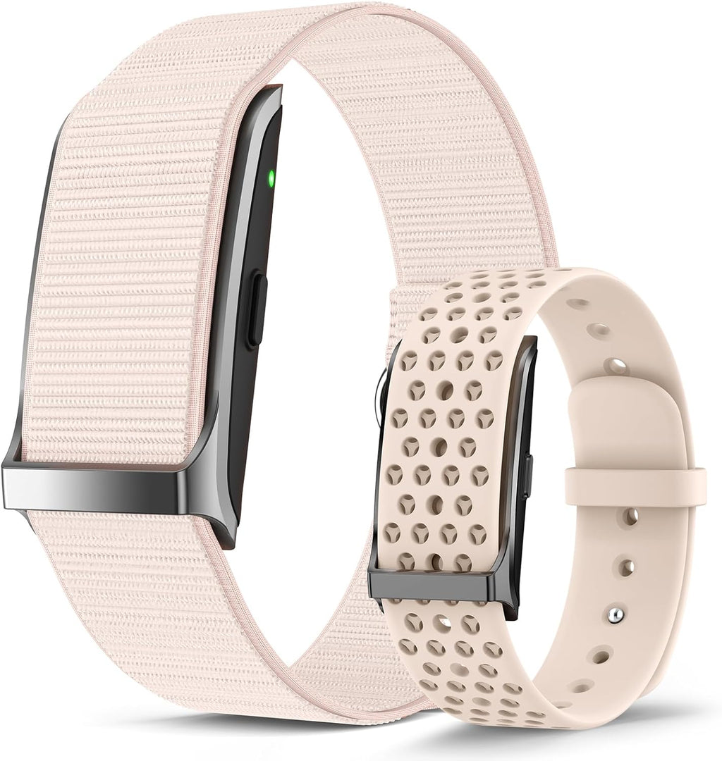Smart Bracelet, Wearable Activity & Fitness Tracker Band, 24H Sleep Tracker, All-Day Continuous Heart Rate Blood Pressure Stress HRV Monitor, 173 Sport Modes Smart Wristband with 2 Bands, Free APP