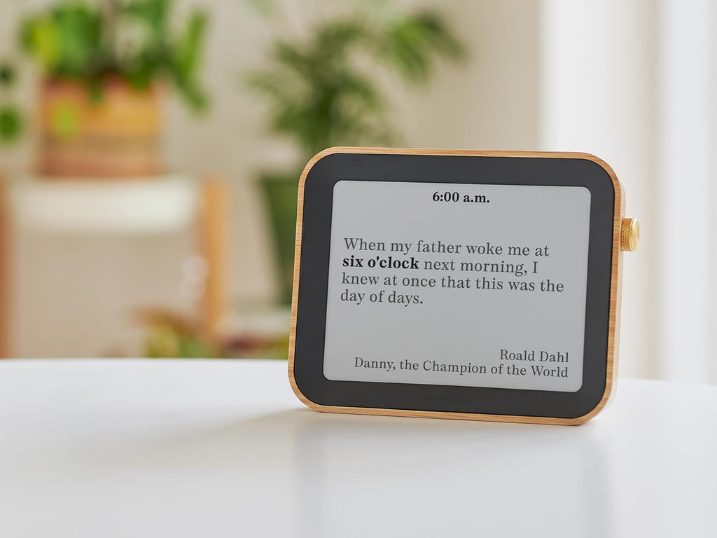 Author Clock – Literary Clock That Tells Time Using Book Quotes | Unique Gift for Book Lovers | New Quote Every Minute | Large | Vol 2