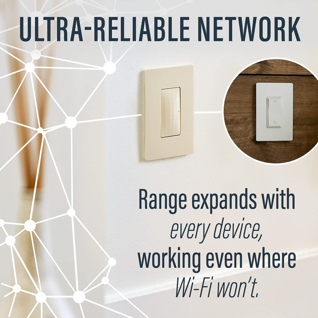 Legrand Radiant WNRL50WH Smart Tru-Universal Dimmer with Netatmo, Compatible with Alexa, Google Assistant & Apple HomeKit, White (1 Count)