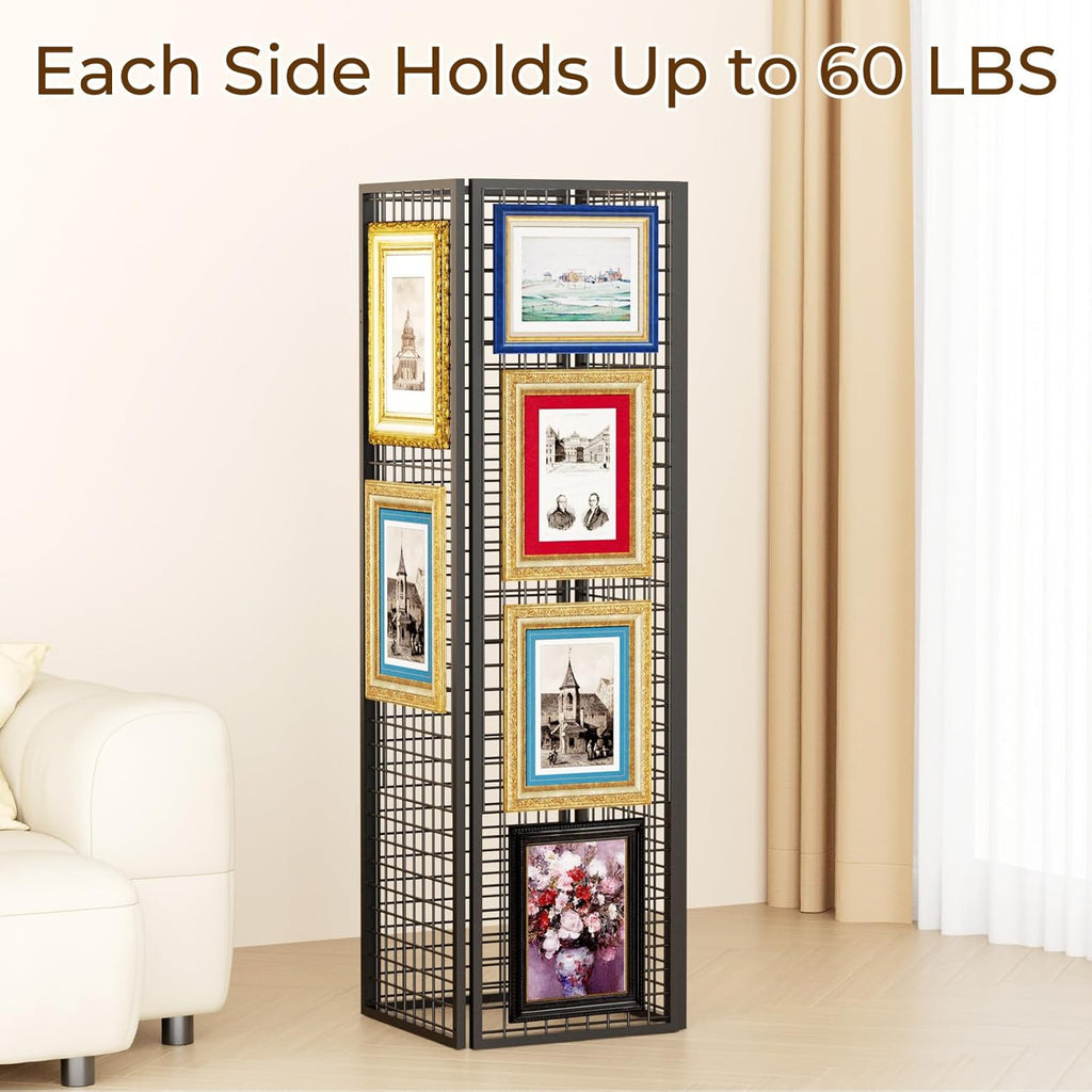 Grid Wall Panels Foldable Gridwall Panel Display Stand Art Show Display Panels for Vendor Events Craft Shows Merch Display
