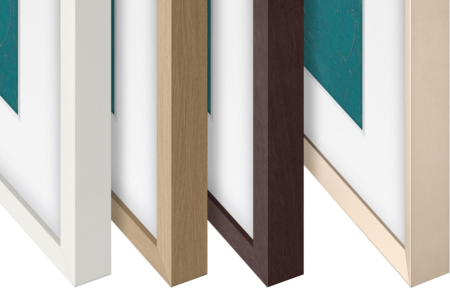 Samsung 50-inch The Frame Customizable Bezel, Modern Teak (VG-SCFA50TKBZA, 2021 Model)