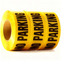 Caution No Parking Tape 3 Pack 3 inch X 1000 feet • Bright Yellow with a Bold Black Print for High Visibility • 3 in. Wide for Maximum Readability • Tear Resistant