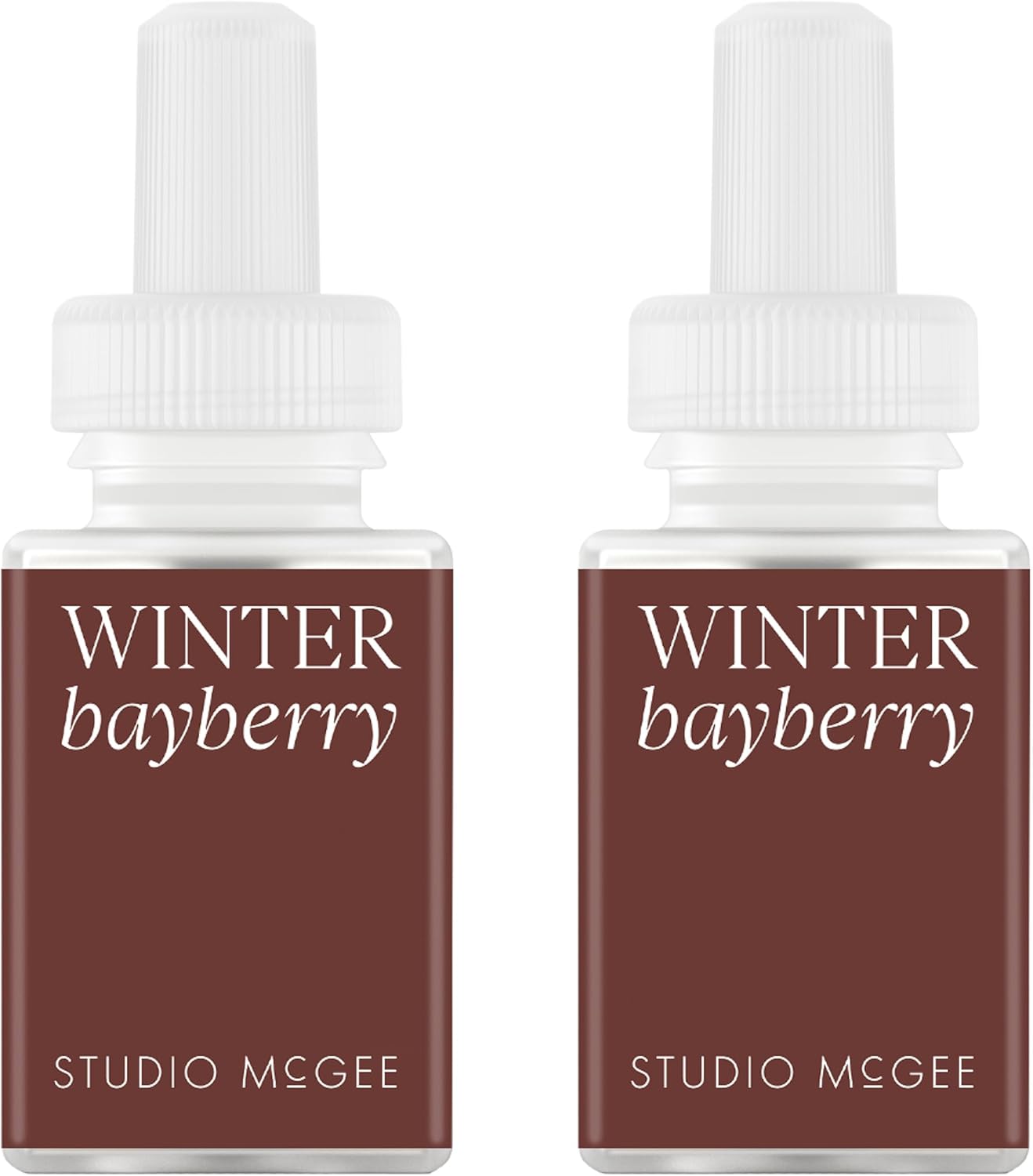 Pura x Studio McGee Home Scent Refill - Smart Air Diffuser - Up to 120-Hours of Luxury Fragrance per Refill - Home Essential - Clean & Safe Diffuser Fragrance - 2 Pack, Winter Bayberry
