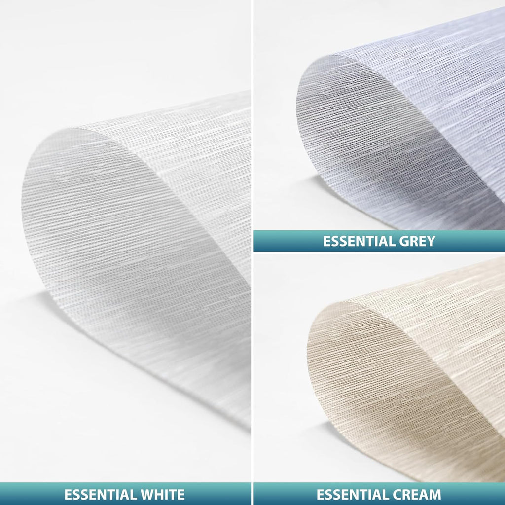 SmartWings Motorized Smart Roller Shades in Light Filtering, Electric Blinds with Remote for Windows Compatible with Alexa/Google Home/Homekit, Customized, Multi-Color Fabric Samples