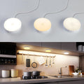 Homelist 3 Pack Under Cabinet Lighting Plug in, Motion Sensor Lights Indoor with Remote Control, LED Wired Stick-On Closet Lights for Kitchen/Shelf/Bar/Cupboard