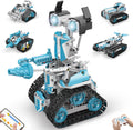 Robot Building Kit with APP/Remote Control STEM Gifts for Boys Age 6-16,Technic Coding Robotic Toys for Kids Birthday, Buildable 5in1 Models with 720 Pieces