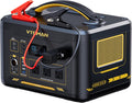 VTOMAN Jump 1800 Portable Power Station with Jumper Cables, 1548Wh LiFePO4 Battery Solar Generator & Car Jump Starter, 1800W 3xAC Outlets, 2xPD 100W Type-C, Large Capacity for Camping Roadside Rescue