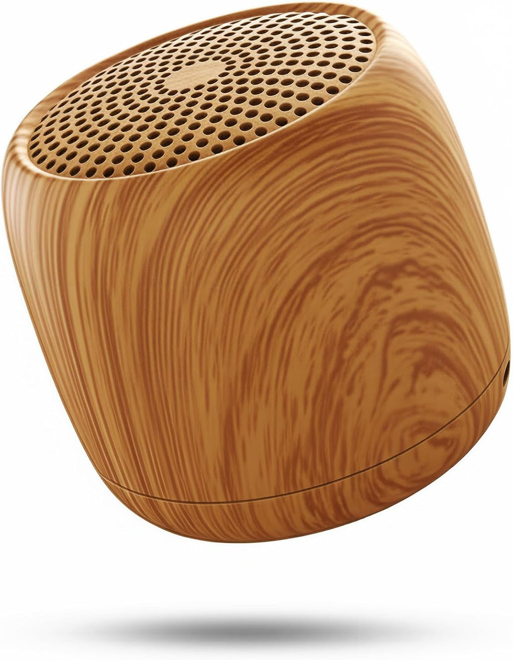 Babelio White Noise Sound Machine (Pocket Mini Pro) | 1000mAh Large Battery, 25 Non-looping Sounds for Adults, Kids & Babies, Timer, Memory Function, Pocket-Sized & Travel Essentials, Wood Grain