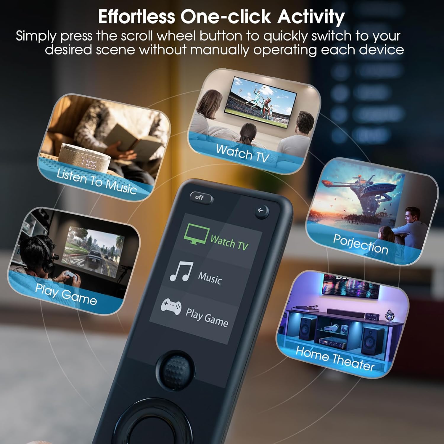 SofaBaton X1S Universal Remote Control with Hub & App, All-in-One Universal Remote for Smart TVs, DVD, Blu-Ray, STB, Projector & More, Custom Activities, Compatible with Alexa/Google Assistant