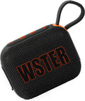 Portable Bluetooth Speaker, Wireless Portable Bluetooth Speaker with FM Radio BT5.3 TF Card USB, Stereo Sound TWS Pairing, Small Speaker with Strap for Travel Home &Outdoor Camping, Gift for Kids/Boys