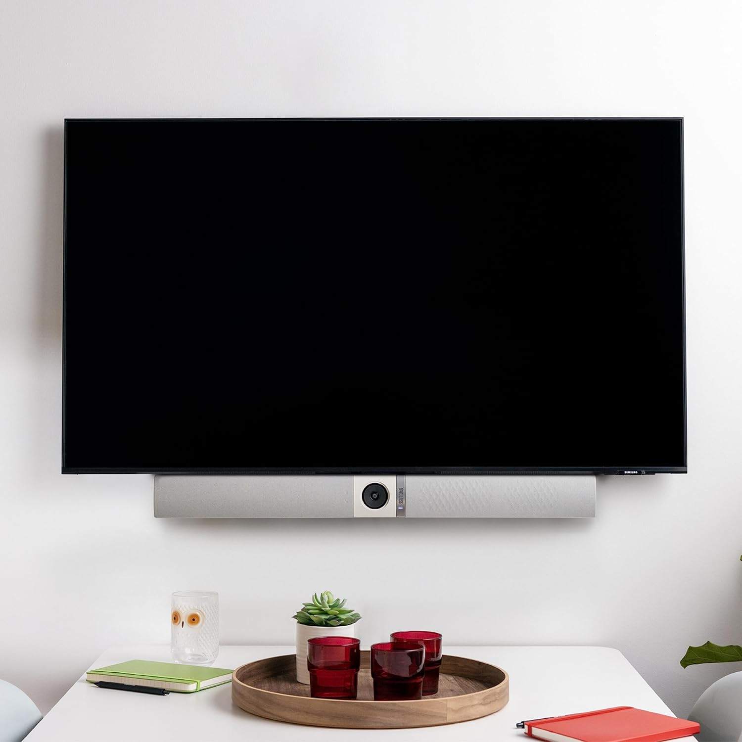Owl Bar Video Conferencing Device — 4K Video Conferencing Bar with Active Speaker Focus (Add a Meeting Owl 3 or Pro for 360-Degree Coverage and Automatic Camera Switching)