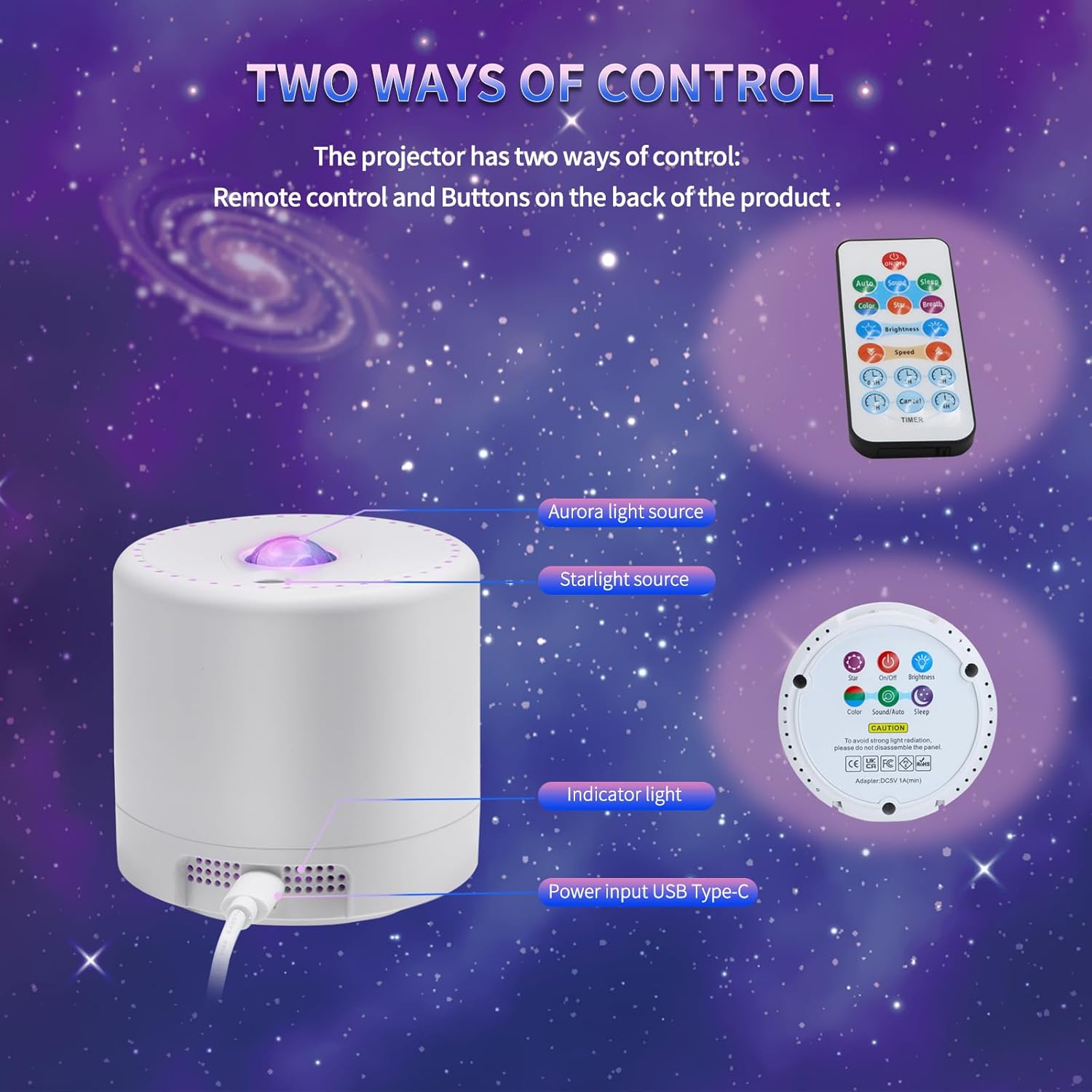 Star Projector, Galaxy Projector, Remote Control & Timer Galaxy Light, LED Nebula Night Light Projector for Adults Bedroom Decoration, Party, Birthday, Christmas,Valentine's Day,Room Decor