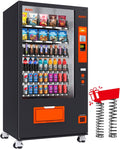 Afen Commercial Snack & Drink Combo Vending Machine, 60 Slot Refrigerated Soda Vending Machine for Business Durable Bulk Supplier, with Bill & Coin Acceptor