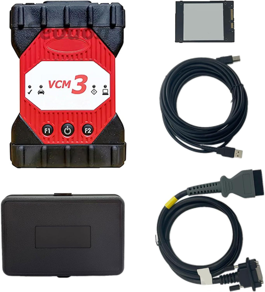 VCM3 IDS VCM3 Professional Diagnostic Fault Detector Programming Device Supports CAN-FD DOIP with Software (VCM3 with Laptop (7414))