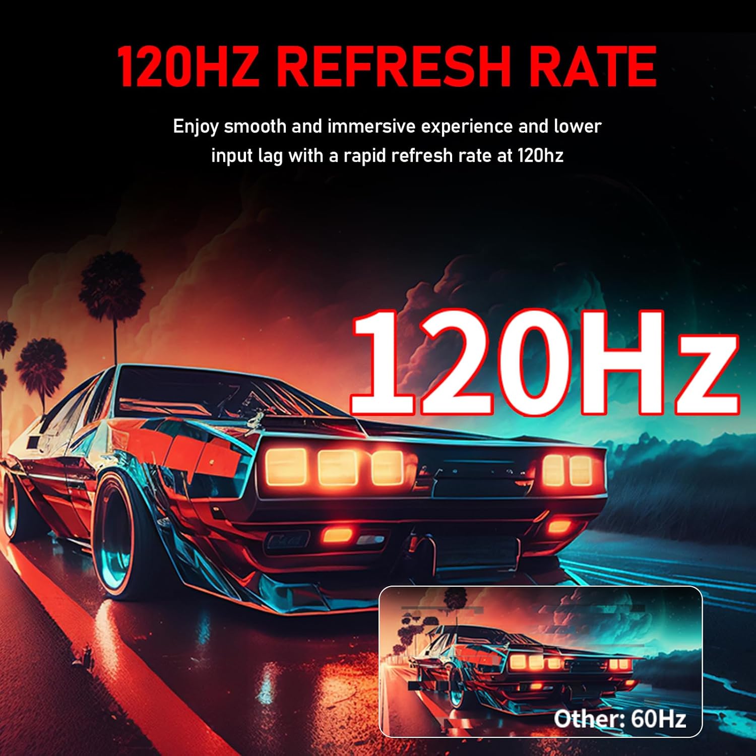 Gawfolk 49 Inch Ultra-Wide Curved Gaming Monitor, 120Hz Ultrawide PC Screen 5120x1440, FreeSync, Height Adjustable, HDMI 2.1/DP 1.4, Compatible Wall Mount