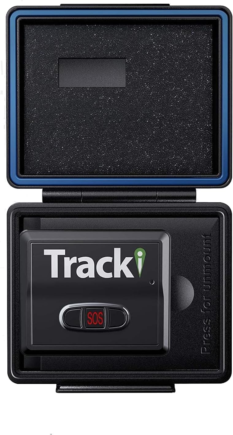 Tracki GPS Tracker with Waterproof Magnetic Mini Box and +3500mAh Battery Extender for Vehicles - 4G LTE Subscription Needed - US-Made Tech Small GPS Tracking Device for Car, US & Worldwide. (Set)