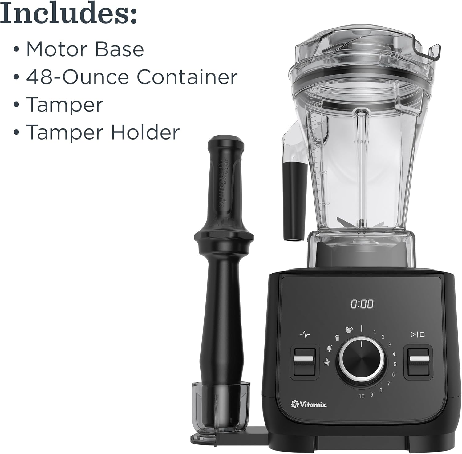 Vitamix Ascent X2 Blender with Three Blending Programs, Self-Cleaning Program, Professional-Grade Blender for Smoothies, Soups and More, Stainless-Steel Blades, 48 Oz Container, Polar White