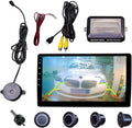 LCD Parking Sensor Kit - Displays Data on Original Screen, Easy Rear Installation, Compatible with All Camera Formats (AHD, CVBS), 18 Probe Colors to Match Any Vehicle