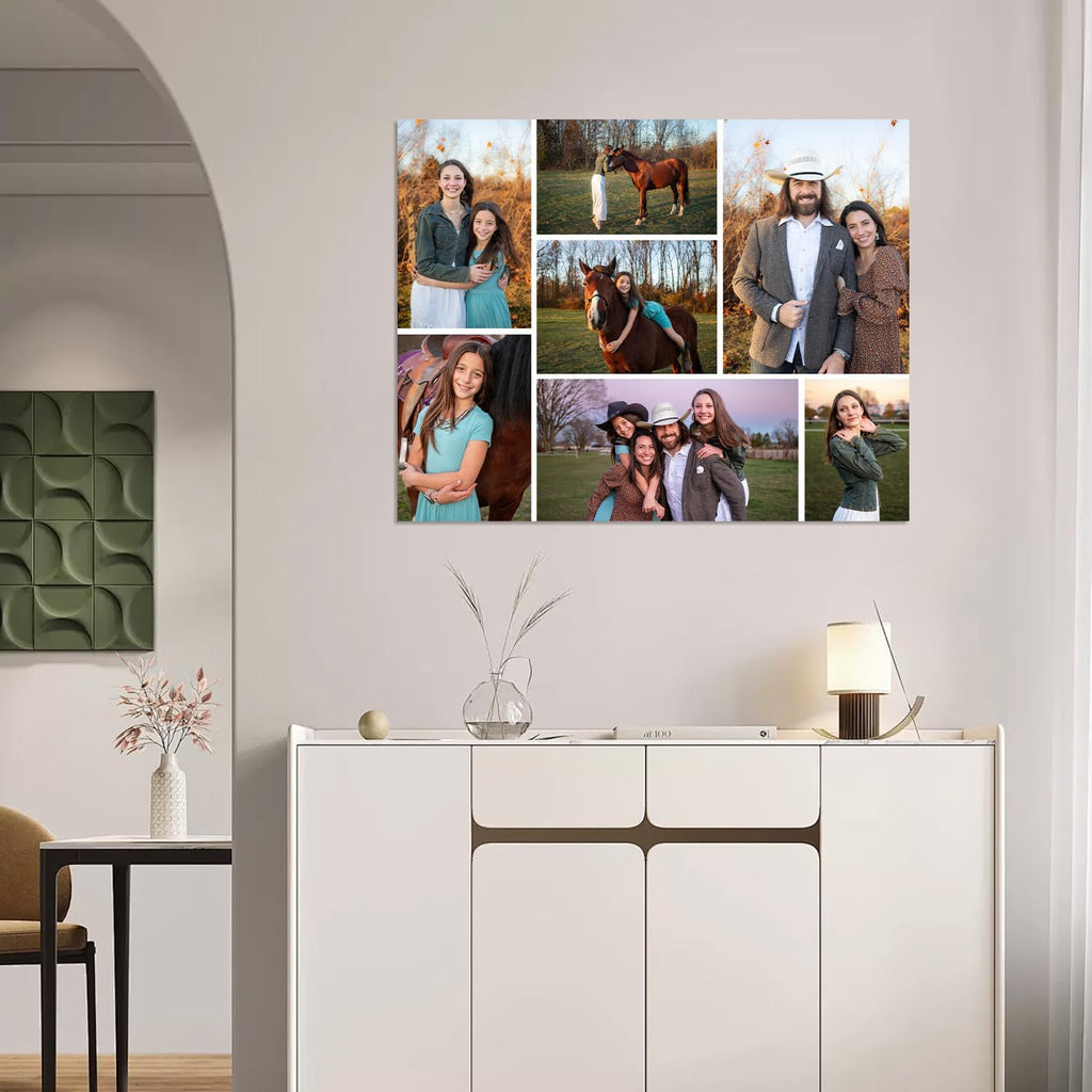 YXIMOX Custom 11" x 14" Art Print on Premium Canvas, Personalized with Your Image or Design, Large Wall Decor for Living Room, Office, Bedroom, Custom Canvas Artwork(11"x14",Unframe)
