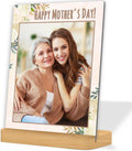 Custom Metal Photo Prints, Personalized Print Photos Frame for Desk, Customize Picture Frames Gifts for friend, remember, Lovers, Family Home