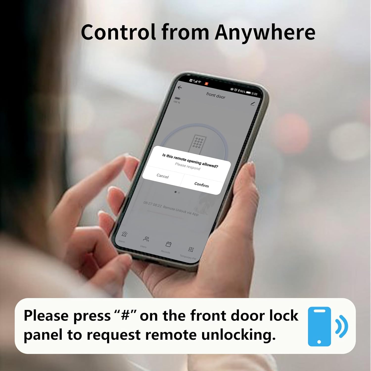 EIYSIE WiFi Smart Door Lock with Handle, Fingerprint Lock Keyless Entry Door Lock with Keypad, Electronic Door Lock for Front Door and Bedroom, Digital Lock Built-in WiFi and App Control