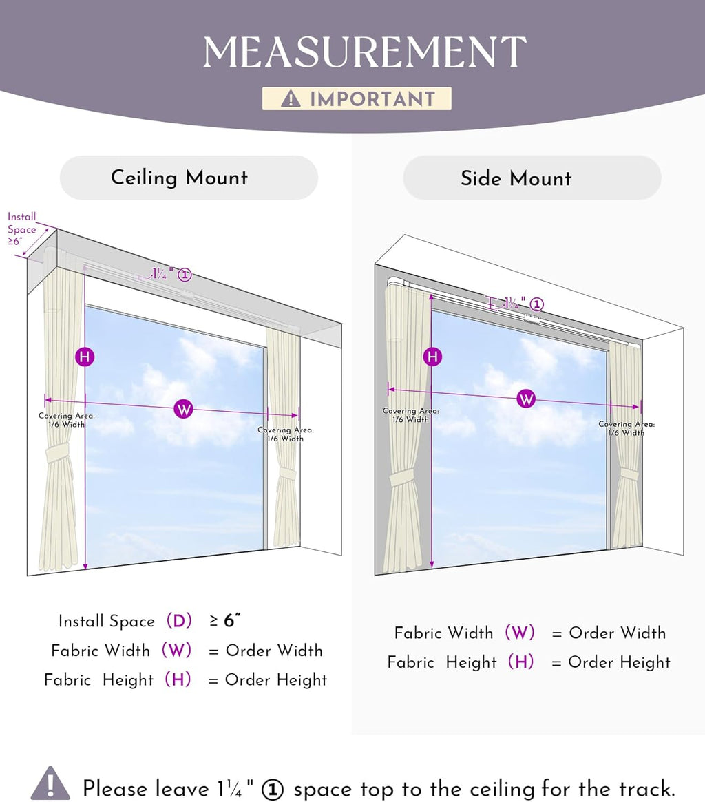 Graywind Hardwired Smart Curtains Motorized Curtains with Remote Alexa Google Control for Sliding Door Room Darkening Drapes One-Way or Split Draw Joinable Curtain Custom Width to 220" (Carob Brown)