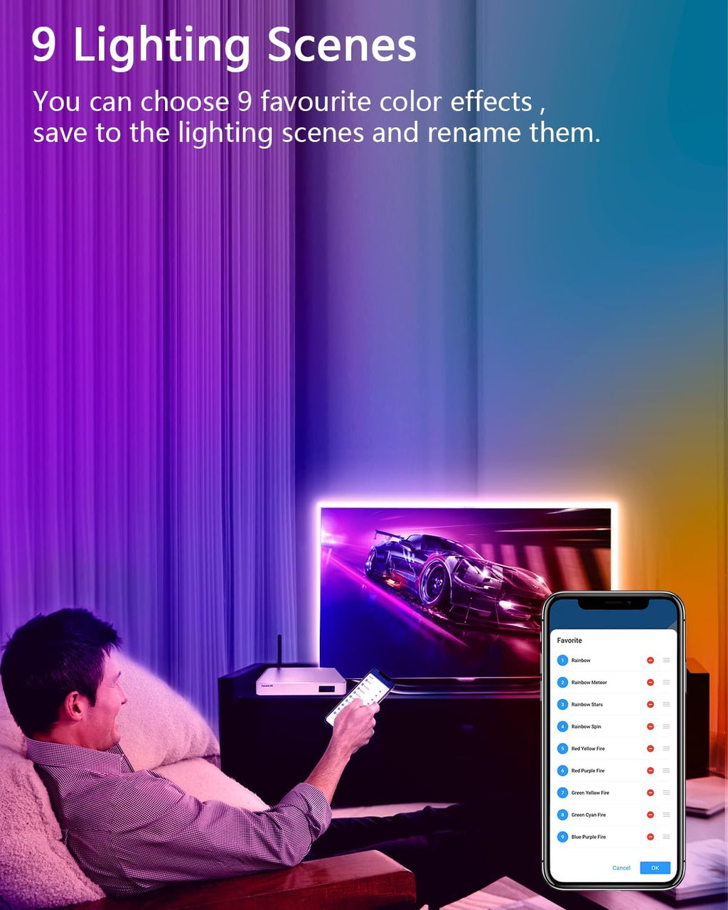 ALITOVE WS2812B WS2811 Bluetooth APP Controller Music Sync Addressable RGB IC LED Remote Controller Dual Outputs SP611E for SK6812 WS2812 SM16703 UCS1903 LED Pixel String Light Strip DC 5V~24V
