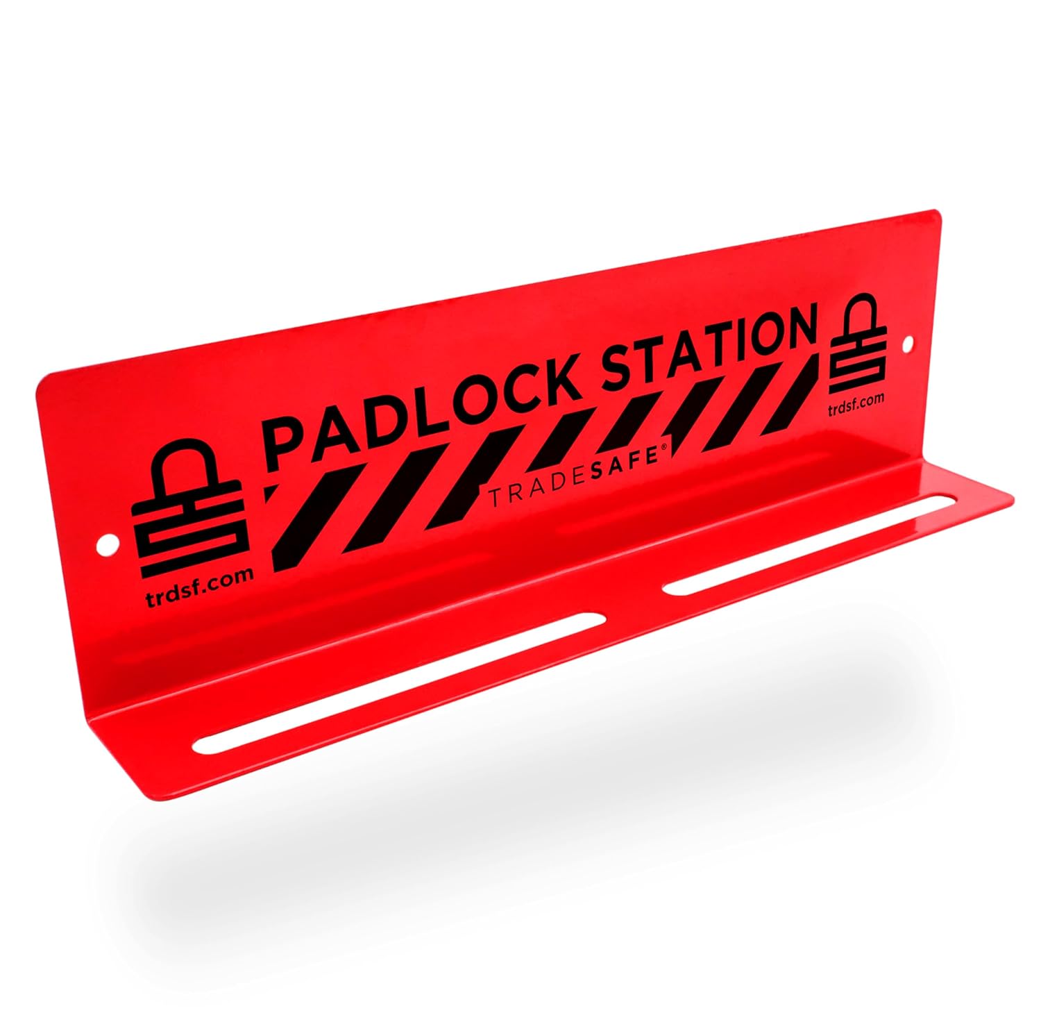 TRADESAFE Lockout Tagout Locks Station - Loto Station Holds up to 10 Safety Padlocks, Loto Locks Rack with No Lock Out Tag Out Padlocks Included