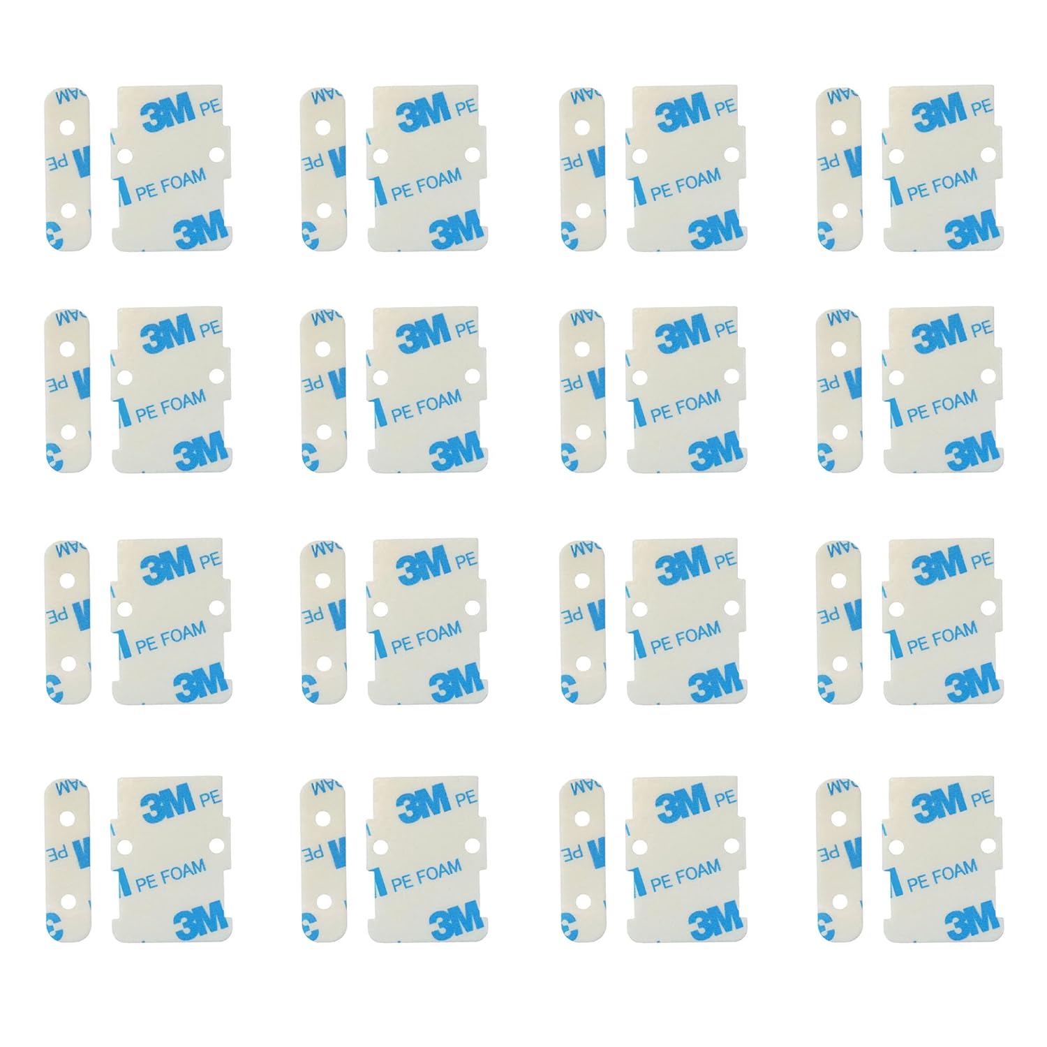 ONTEN Replacement Adhesive Tape Compatible with SimpliSafe Entry Sensor – 32 Pre-Cut Double-Sided Pads – Easy Install, Strong Hold for Sensors & Magnets – Pack of 16 Sensor Pads & 16 Magnet Pads