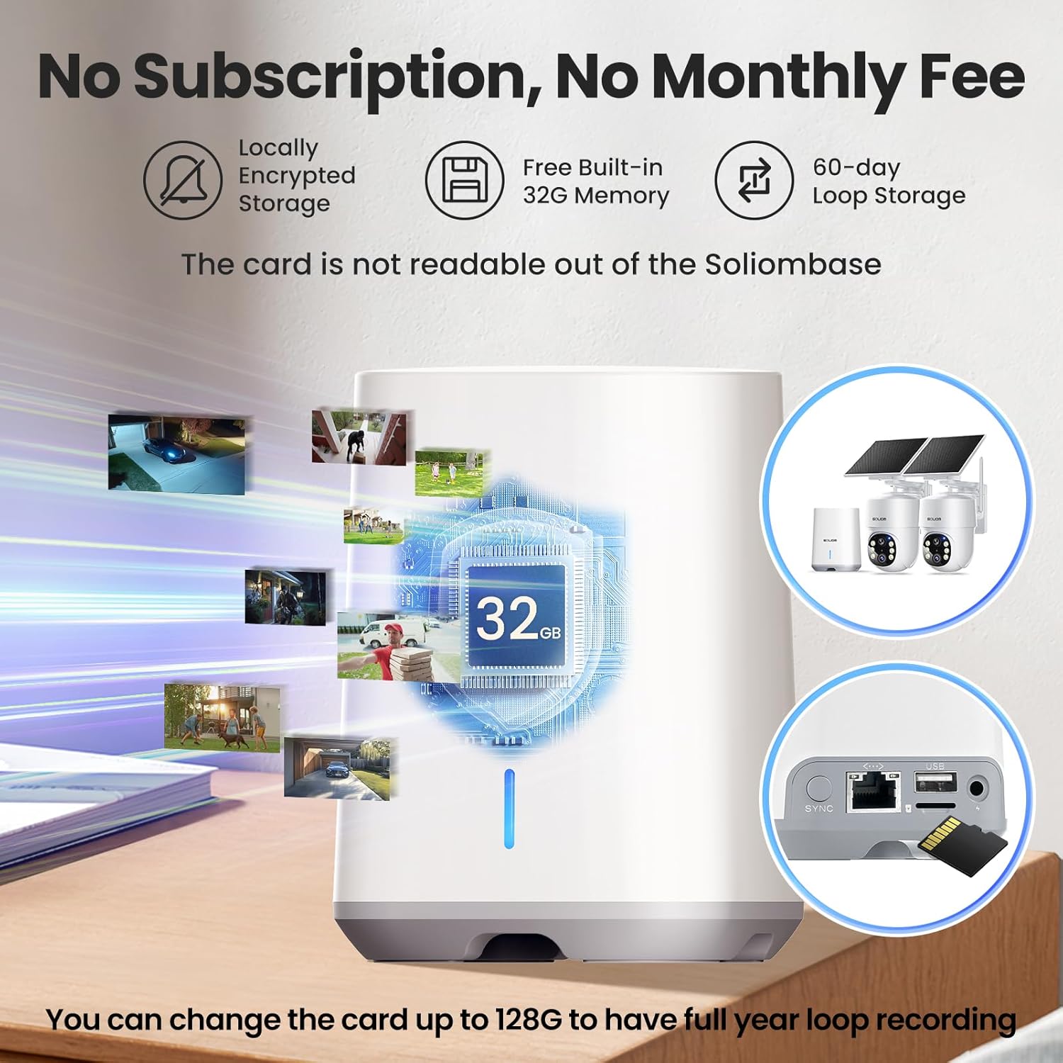 SOLIOM- 5MP Security Cameras Wireless Outdoor, No Subscription,2-Cam Pack, Solar Powered Home Security Camera with 360° Auto Tracking, Pan & Tilt, 3K Color Night Vision,5G & 2.4G Router Compatible