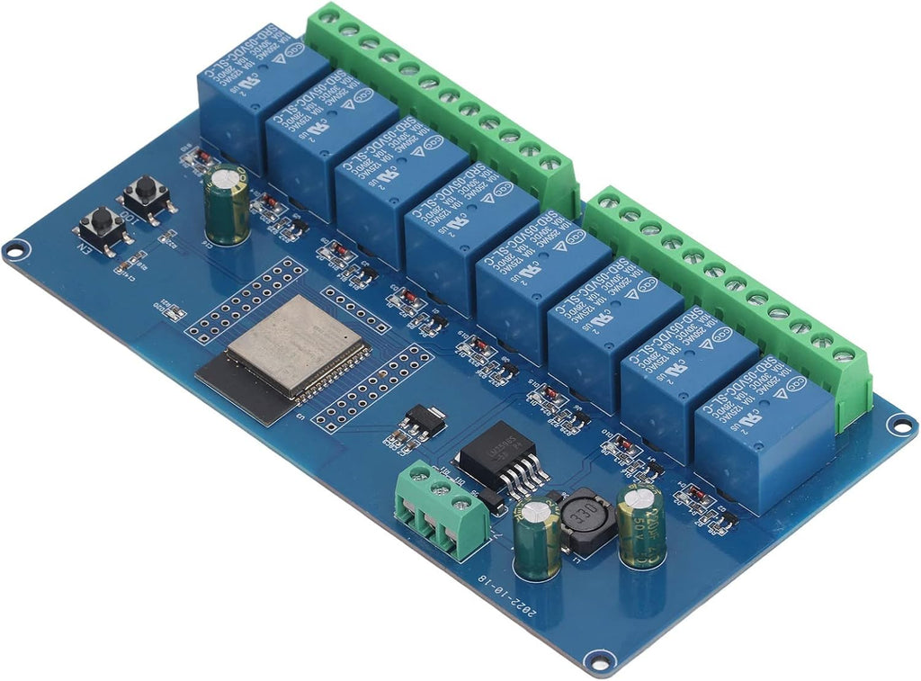 Aramox 8 Channel Relay Module, WiFi Wireless Control Board, Programmable for Smart Home Automation and Development