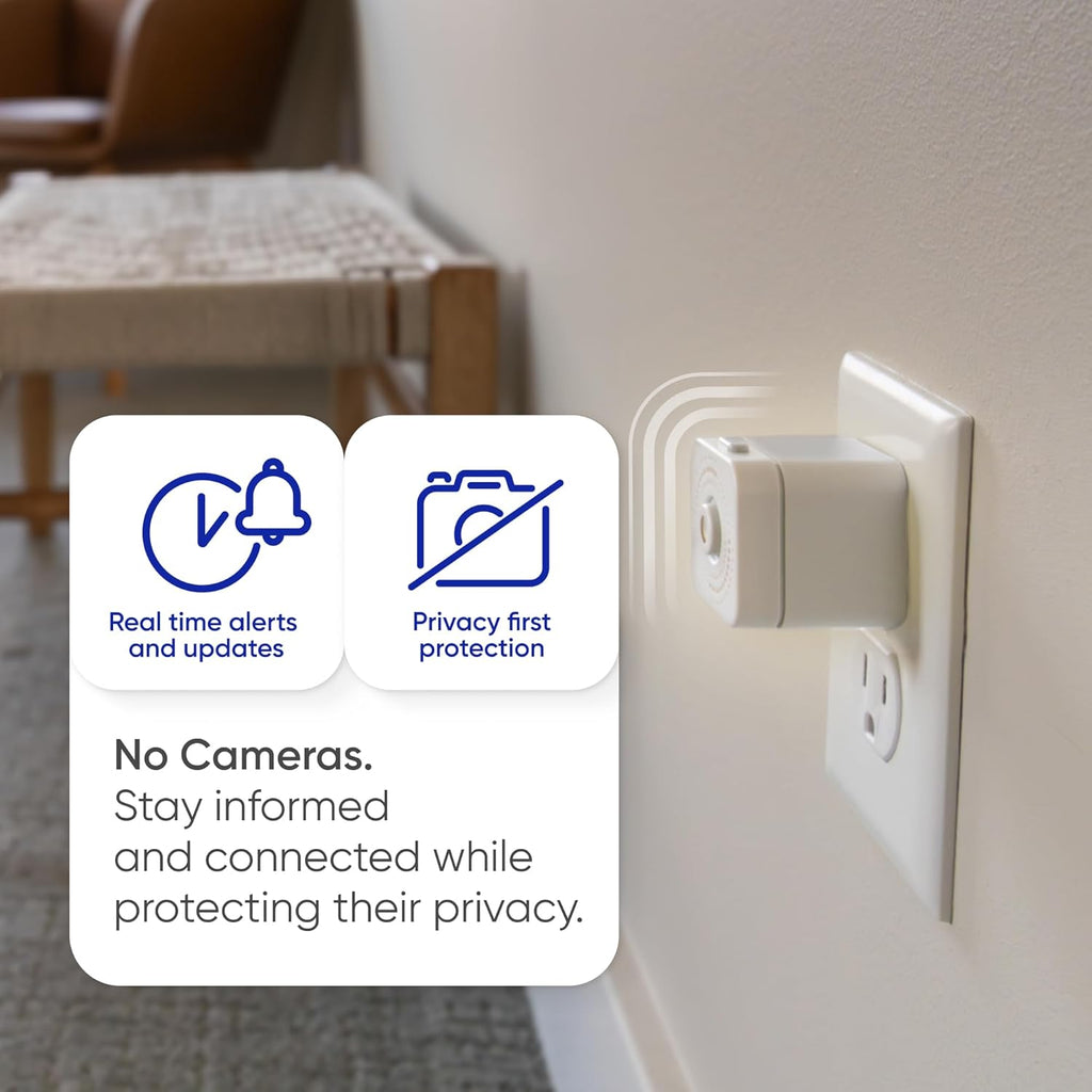 Satellite - Eliminate Dead Zones & Boost Signal - Motion & Light Detector - Works w/Nomo Smart Care System - 2 Pack