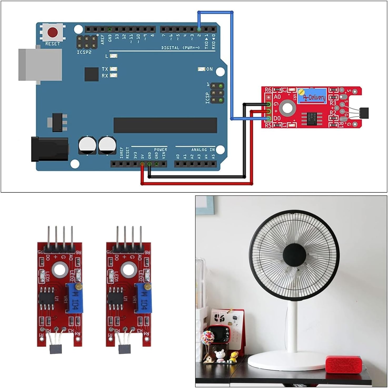 5Pcs High Sensitivity Condenser Microphone Sensor- Audio Jack for Connectivity, High Sensitivity Sound Detection Module Ideal for ESP32 Microphone